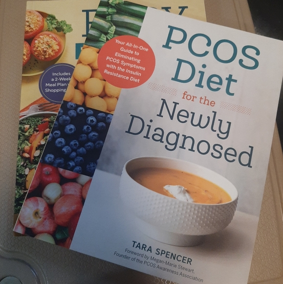 PCOS Diet Cookbook Lot - Picture 1 of 3